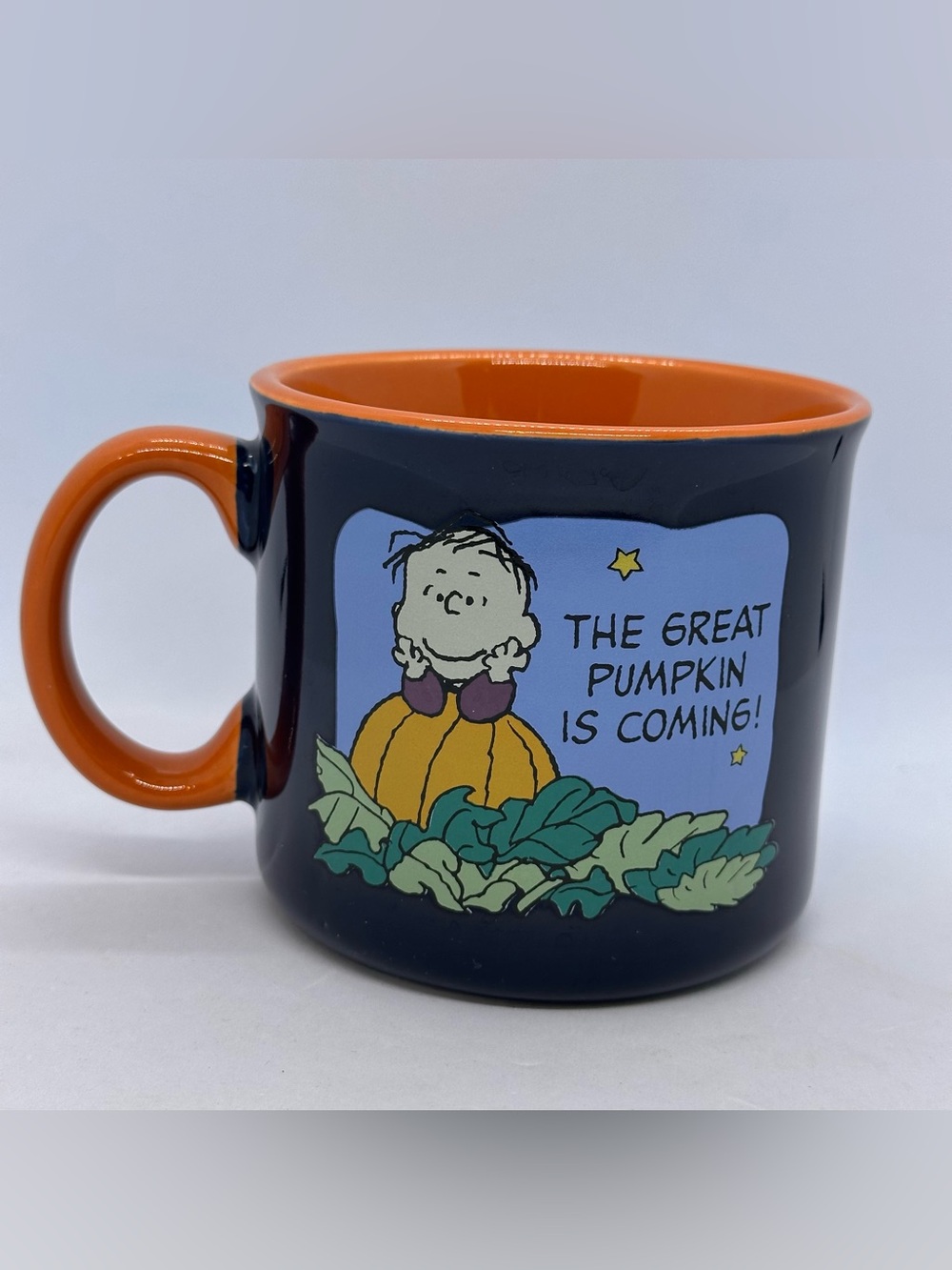 Peanuts Charlie Brown The Great Pumpkin is Coming Halloween Coffee Mug Cup